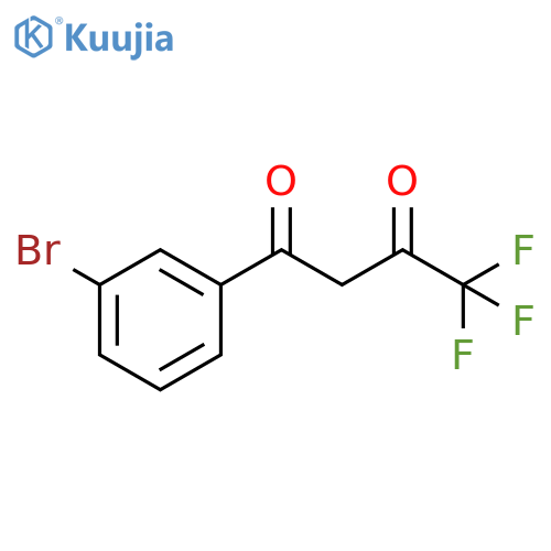 1,3-Butanedione,1-(3-bromophenyl)-4,4,4-trifluoro- structure