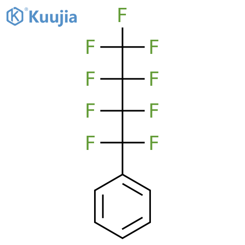 Benzene, (nonafluorobutyl)- structure