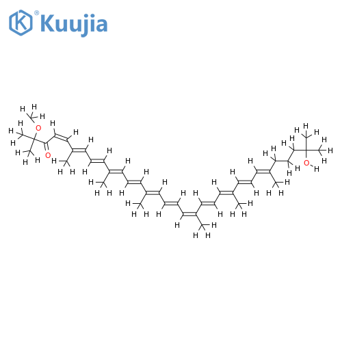 (3E)-1'-hydroxy-1-methoxy-3,4-didehydro-1',2'-dihydro-1H-psi,psi-caroten-2-one structure