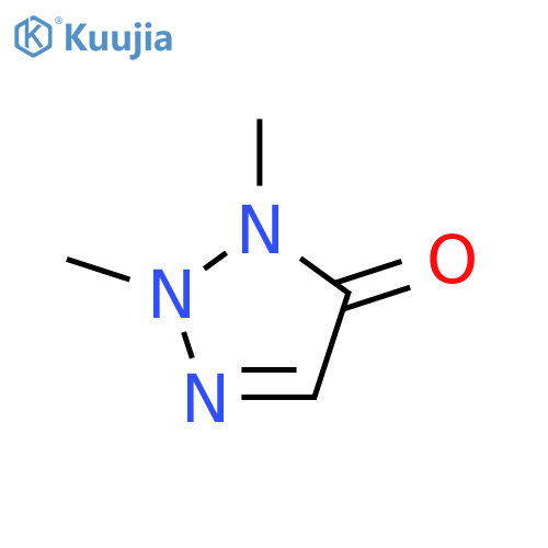 4H-1,2,3-Triazol-4-one, 2,3-dihydro-2,3-dimethyl- structure