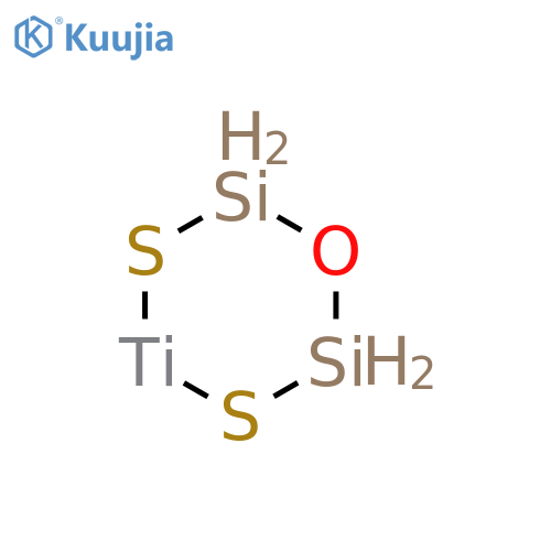 Titanium, dihydro[1,3-disiloxanedithiolato(2-)-κS,κS']- (9CI) structure