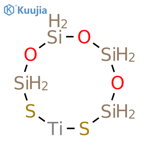 Titanium, dihydro[1,7-tetrasiloxanedithiolato(2-)-κS,κS']- (9CI) structure