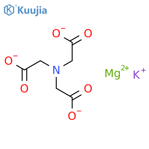 Glycine,N,N-bis(carboxymethyl)-, magnesium potassium salt (1:1:1) structure