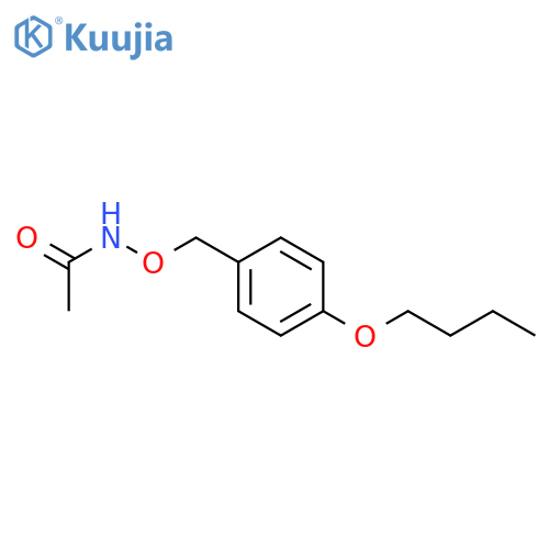 Acetamide,N-[(4-butoxyphenyl)methoxy]- structure