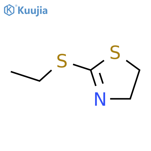 Thiazole,2-(ethylthio)-4,5-dihydro- structure