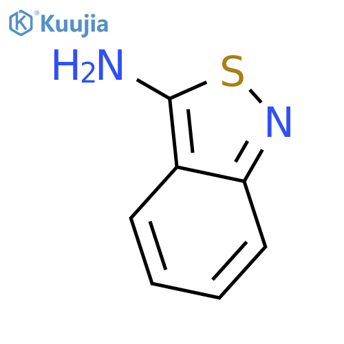 2,1-benzothiazol-3-amine structure