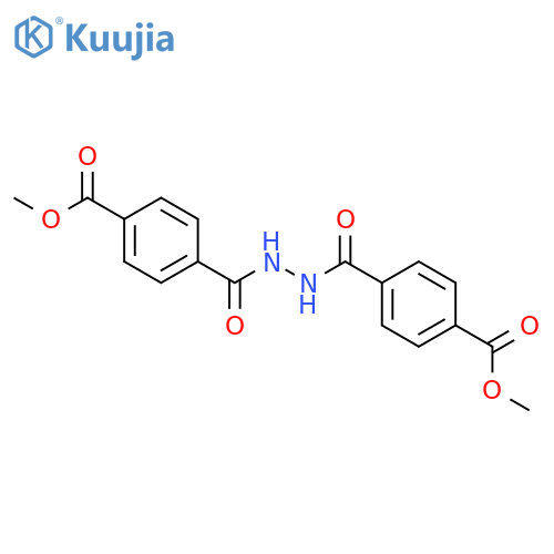 1,4-Benzenedicarboxylicacid, 1-methyl ester, 4-[2-[4-(methoxycarbonyl)benzoyl]hydrazide] structure
