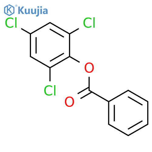 Phenol,2,4,6-trichloro-, 1-benzoate structure