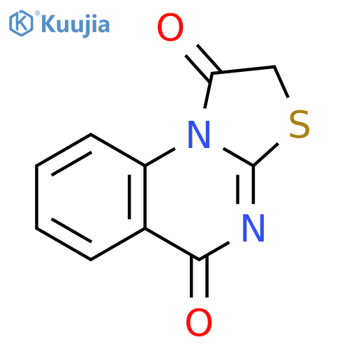 5H-Thiazolo[3,2-a]quinazoline-1,5(2H)-dione structure
