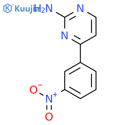 4-(3-Nitrophenyl)pyrimidin-2-amine structure