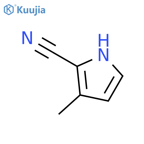 3-methyl-1H-Pyrrole-2-carbonitrile structure