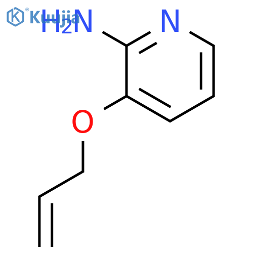3-(allyloxy)-2-pyridinamine structure