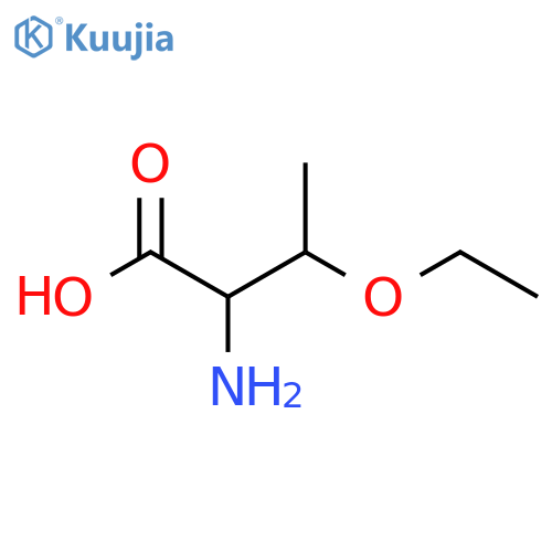 2-Amino-3-ethoxybutanoic acid structure