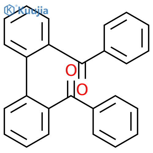 Methanone,1,1'-[1,1'-biphenyl]-2,2'-diylbis[1-phenyl- structure