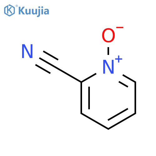 2-Pyridinecarbonitrile,1-oxide structure