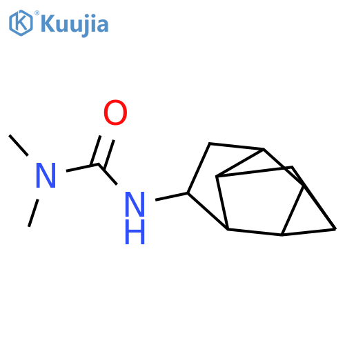 Urea,N,N-dimethyl-N'-(octahydro-1,2,4-methenopentalen-5-yl)- (9CI) structure