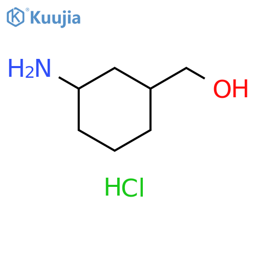 (3-aminocyclohexyl)methanol hydrochloride structure