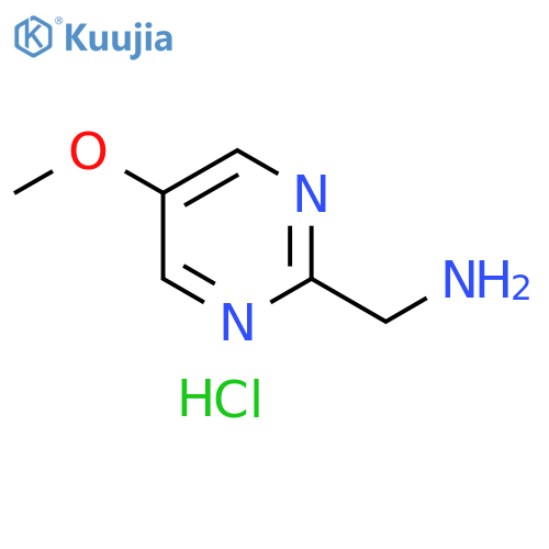 (5-Methoxypyrimidin-2-yl)methanamine dihydrochloride structure