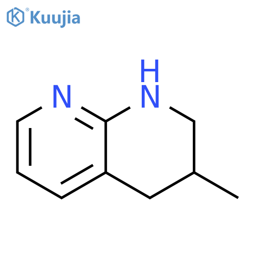 1,8-Naphthyridine, 1,2,3,4-tetrahydro-3-methyl- structure