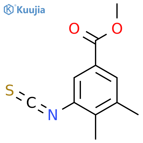 Methyl 3-isothiocyanato-4,5-dimethylbenzoate structure