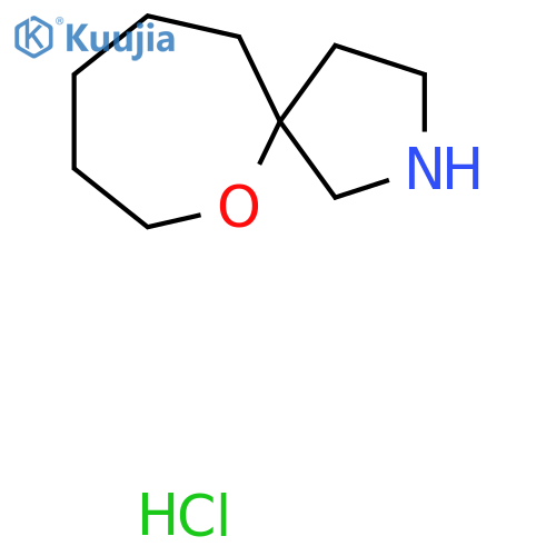 6-Oxa-2-azaspiro[4.6]undecane;hydrochloride structure