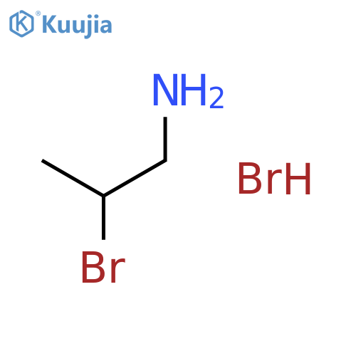 2-Bromopropan-1-amine hydrobromide structure