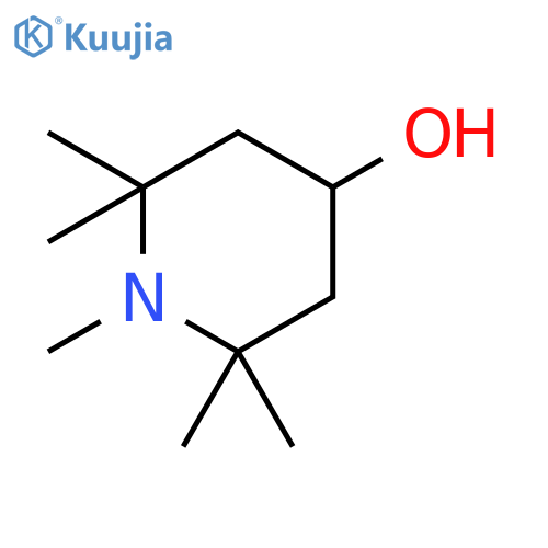 1,2,2,6,6-Pentamethylpiperidin-4-ol structure