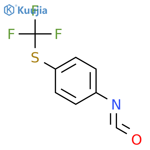 4-(Trifluoromethylthio)phenyl isocyanate structure