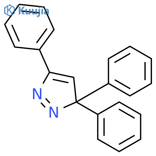 3H-Pyrazole, 3,3,5-triphenyl- structure