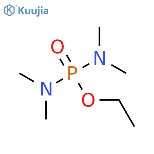 ethyl N,N,N',N'-tetramethylphosphorodiamidate structure