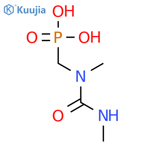Phosphonic acid, [[methyl[(methylamino)carbonyl]amino]methyl]- structure