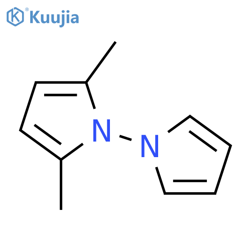 1,1'-Bi-1H-pyrrole,2,5-dimethyl- structure