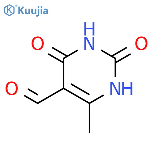 4-hydroxy-6-methyl-2-oxo-1,2-dihydropyrimidine-5-carbaldehyde structure