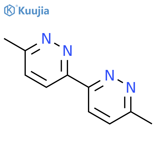 3,3'-Bipyridazine,6,6'-dimethyl- structure