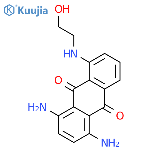 9,10-Anthracenedione, 1,4-diamino-5-[(2-hydroxyethyl)amino]- structure