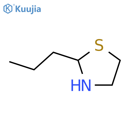 2-propyl-1,3-thiazolidine structure