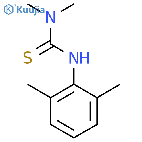 Thiourea,N'-(2,6-dimethylphenyl)-N,N-dimethyl- structure