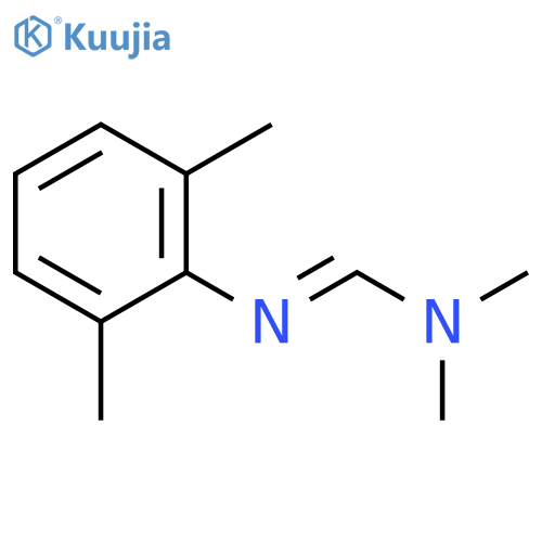 Methanimidamide,N'-(2,6-dimethylphenyl)-N,N-dimethyl- structure