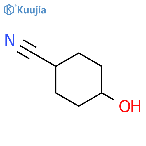4-Hydroxycyclohexanecarbonitrile structure