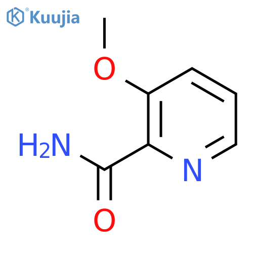 2-Pyridinecarboxamide,3-methoxy- structure