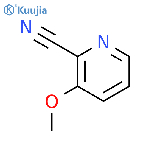 3-Methoxypyridine-2-carbonitrile structure