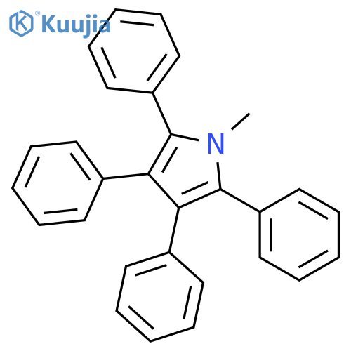 1H-PYRROLE, 1-METHYL-2,3,4,5-TETRAPHENYL- structure
