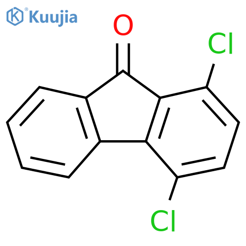 1,4-Dichloro-9H-fluoren-9-one structure