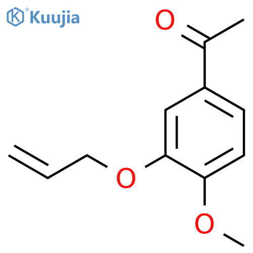 Ethanone, 1-[4-methoxy-3-(2-propenyloxy)phenyl]- structure