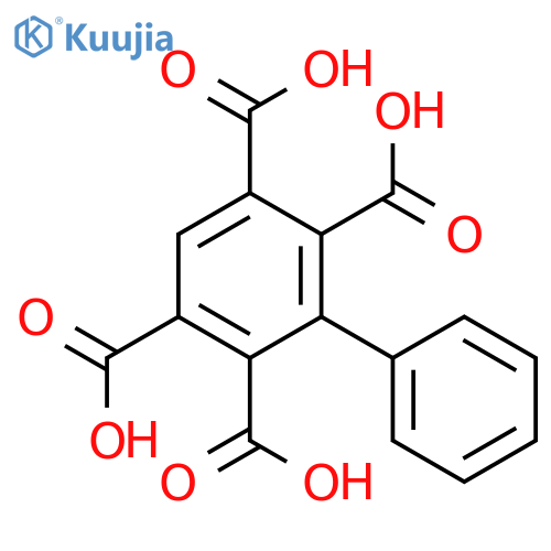 [1,1'-Biphenyl]-2,3,5,6-tetracarboxylic acid structure