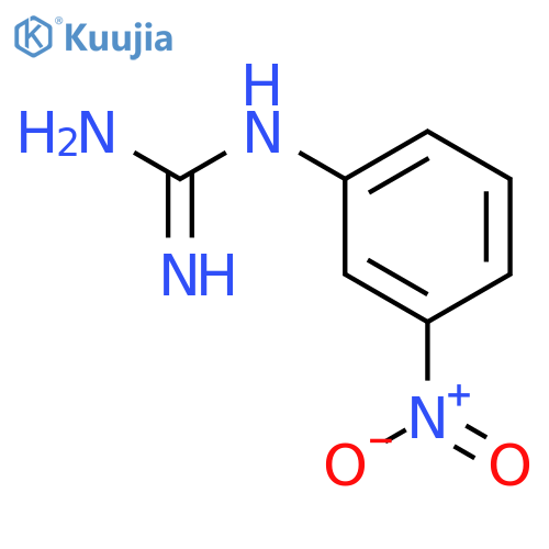 N-(3-nitrophenyl)guanidine structure