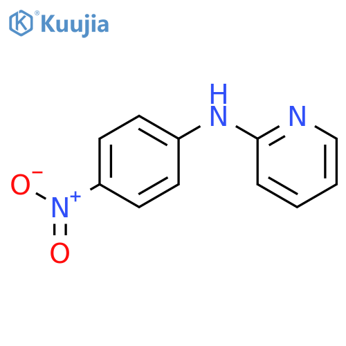 N-(4-Nitrophenyl)pyridin-2-amine structure