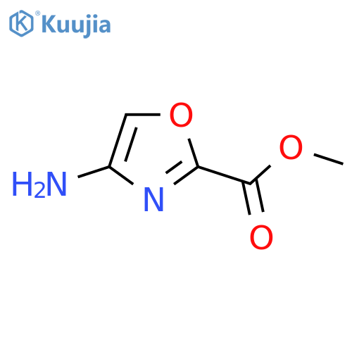 4-Amino-oxazole-2-carboxylic acid methyl ester structure