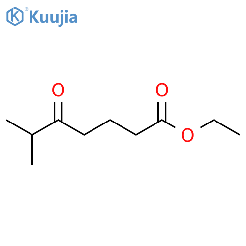 ethyl 6-methyl-5-oxoheptanoate structure