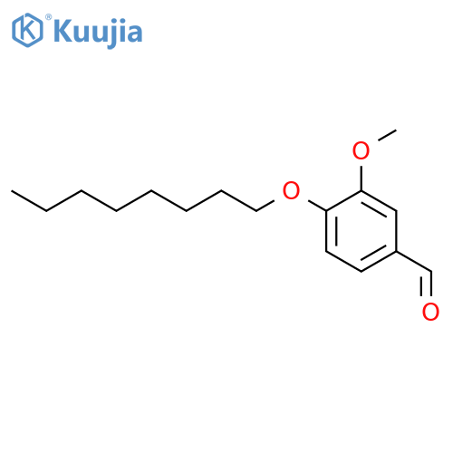 3-Methoxy-4-(octyloxy)benzaldehyde structure